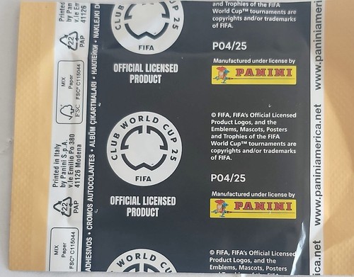 EN MANO 🔥 Panini Copa Mundial de Clubes de la FIFA 25 Pegatinas 50 Paquetes Caja EE. UU. 🇺🇸 VERSIÓN - Imagen 2 de 3
