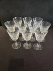 New ListingSet 10 Vintage Waterford Crystal Lismore Wine Glasses 5 7/8" MATCHED SET INSURED