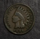 1894  Indian Cent Good Better Date   Lot 4304