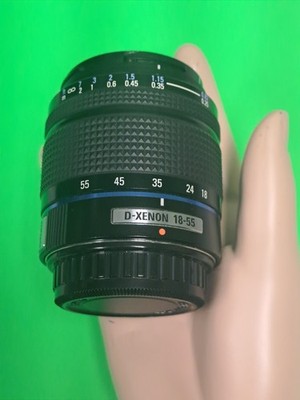 Schneider D-Xenon 18-55mm f/3.5-5.6 Pentax K AF APS-C Lens w/ Caps Read
