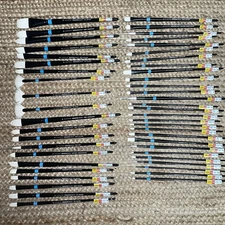 (49) Princeton Aspen Long Handle Oil Paint Brushes HUGE LOT!/BRAND NEW! 🎨