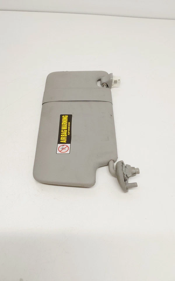 2009-2011 Honda Fit Front Left Side Sun Visor OEM Gray - Image 4 of 4