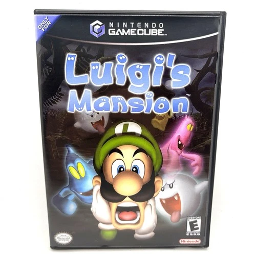 GameCube Luigi's Mansion (Nintendo GameCube) Replacement Case & Artwork