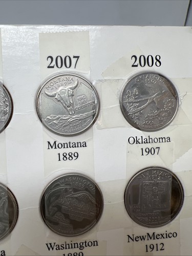 Complete My 50 State Commemorative Quarters Collection 1999-2008 - Picture 22 of 24