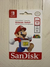 SanDisk 256GB microSDXC Micro SD Card for Nintendo Switch - BRAND NEW