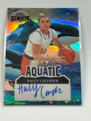 2025 Leaf Metal Women Of Sport Auto Aquatic Orca - Haley Cavinder 1/1