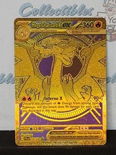 Pokemon Mega Fiamme Fantastiche Oro Mega Charizard Ex 130/094 Holo Trading Card