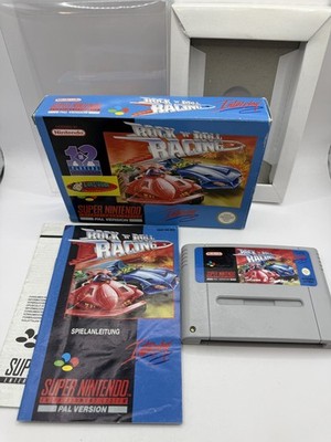 Rock N' Roll Racing   PAL Super Nintendo - SNES - CIB - Komplett - OVP - NOE