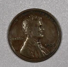 1922-D "Lincoln" Bronze One-Cent Coin, Very Fine