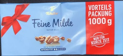 2x Tchibo Feine Milde Filterkaffee gemahlen à 1kg