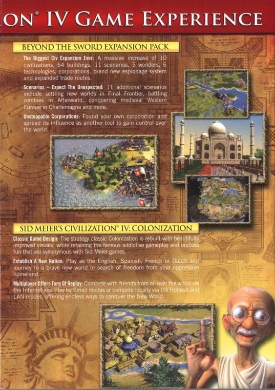 Sid Meier's Civilization IV 4 The Complete Edition PC Game Beyond the Sword - Image 3 of 4