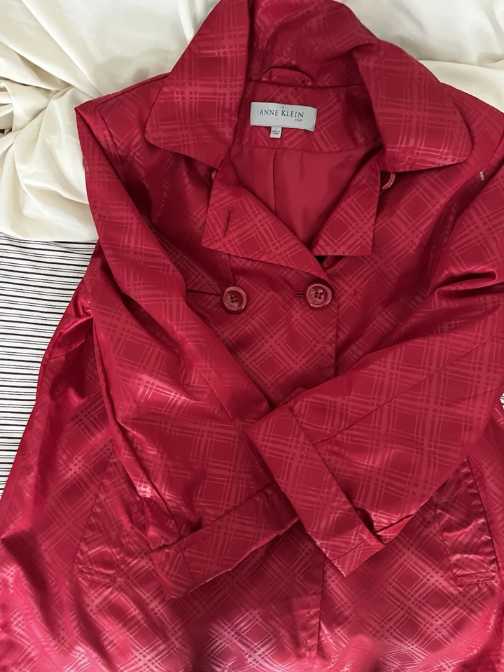 Chaqueta blazer para mujer Anne Klein, talla L Foto 3 de 4