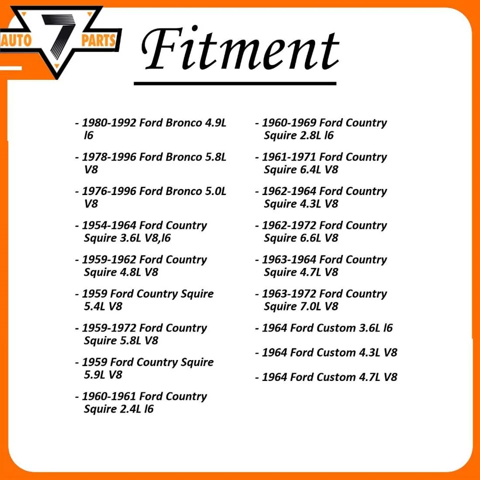 Drum Brake Wheel Cylinder Rear Left Rear Right Centric for Ford Bronco 1976-1996 - Image 2 of 4