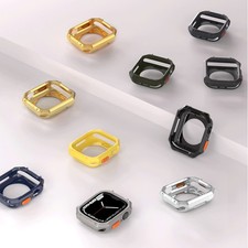 1x/2x For Apple Watch Series 11 10 9 8 7 SE Ultra Shockproof TPU Bumper Case 
