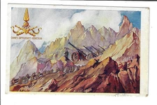 Italian Art Military Postcard 7o Reggimento Artiglieria Pesante 2530