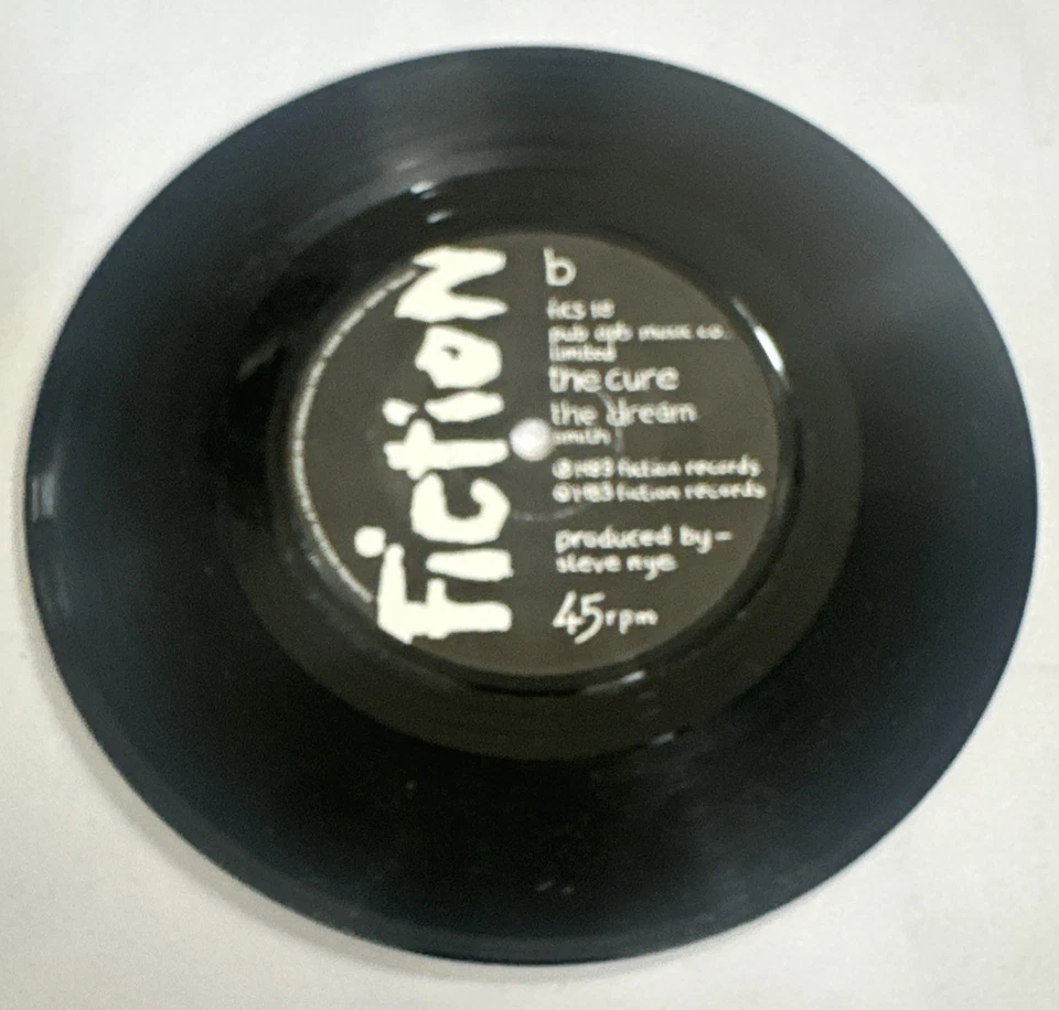 The Cure ~  The Walk ~ 7” Vinyl Record Paper Labels EX / M - Image 4 of 4