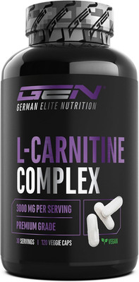 L-Carnitin Triple Komplex - 3000 Mg Pro Tagesportion - Hochdosiert & Vegan - Pre