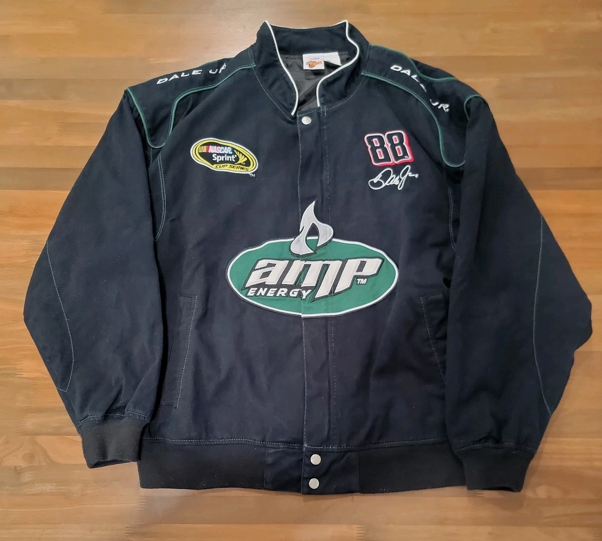 Dale Earnhardt Jr Green NASCAR Jackets for sale | eBay