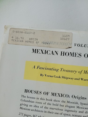 MEXICAN HOMES OF TODAY By Verna & Warren Shipway - Hardcover Dust Jacket - Picture 10 of 16
