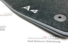 Original Audi A4 Fußmatten A4 Fussmatten Premium Velours 8W1061275C MNO