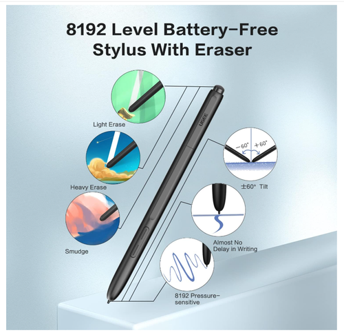 12 Inch Drawing Tablet with Screen,127% sRGB Full-Laminated and Anti-Glare Compu - Picture 7 of 7
