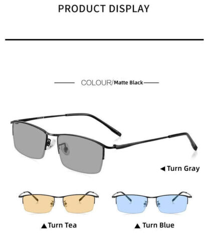 Fernbrille Myopie kurzsichtig photochromatisch Top Qualität 0 -1.0 -2.0 -6.0` - Bild 21 von 36
