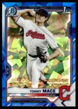 2021  Bowman Draft Sapphire #BDC-111 Tommy Mace 1st Sapphire