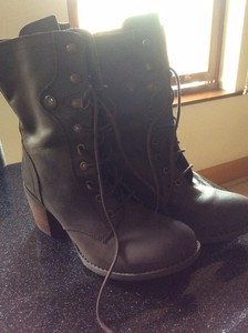 hush silver boots