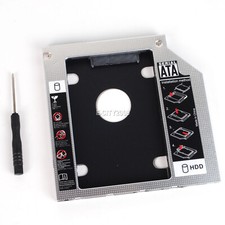 SATA 2nd HDD SSD HD Hard Drive Caddy For DELL Latitude E6400 E6500 E6410 E6510