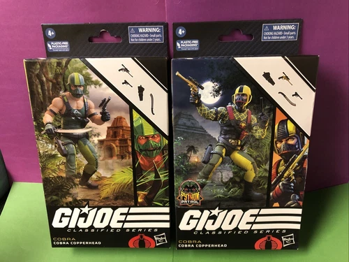 GI Joe Classified #72 Cobra Copperhead & #96 Cobra Copperhead Python Patrol Set