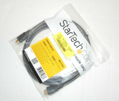 New - StarTech 6FT High Speed HDMI Cable M/M 