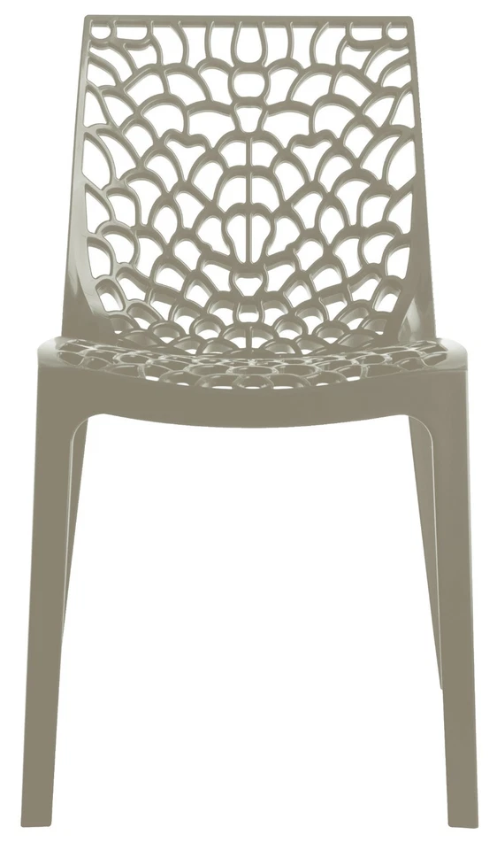Gruvyer Indoor Outdoor Dining Chairs, from Italy, Stackable, Strong (2 chairs) - Image 4 of 4