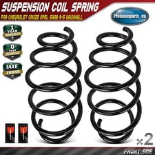 2x Coil Springs Front Side Suspension for Chevrolet Cruze Opel Saab 9-5 Vauxhall