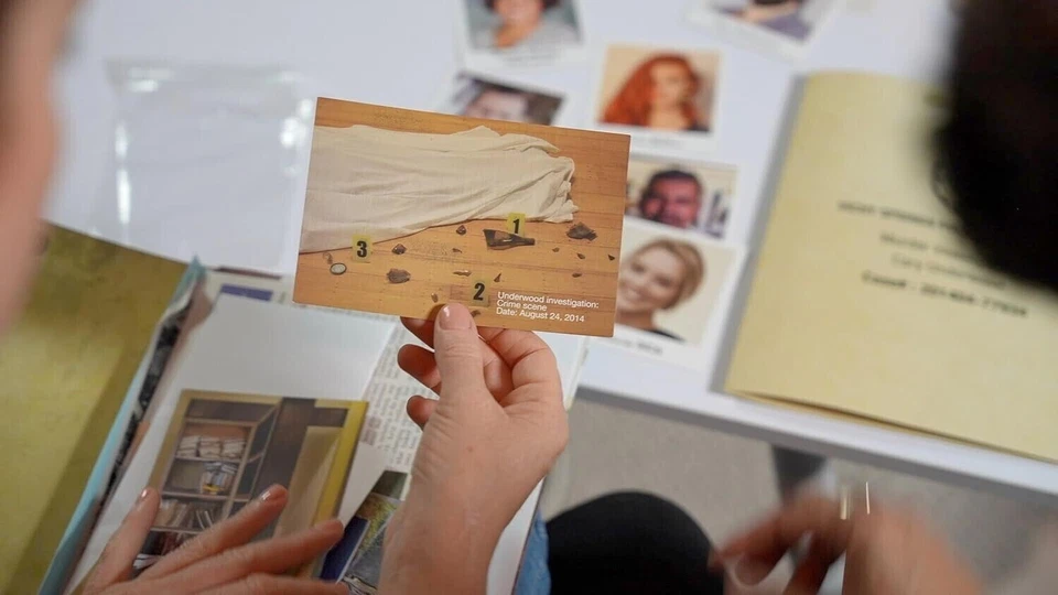 Murder Mystery Dinner Party Game - Underwood Cellars Solve Case File Game - Image 4 of 4