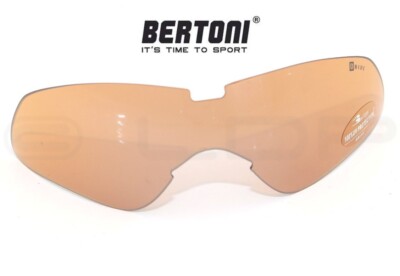 GELBE LINSE X SONNENBRILLE BERTONI D370 FAHRRAD MOTORRAD SCOOTER FREIZEIT
