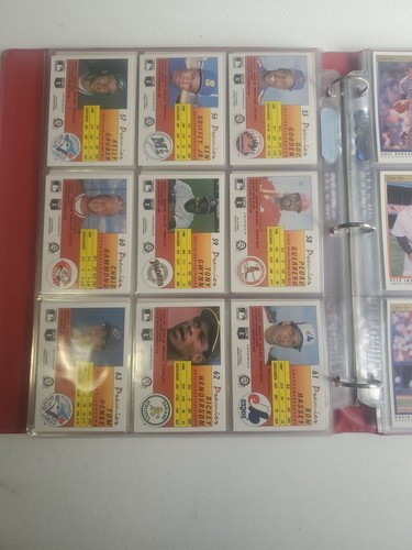 Juego completo de 132 tarjetas de béisbol O-Pee-Chee Premier 1991 en álbum - Imagen 14 de 24