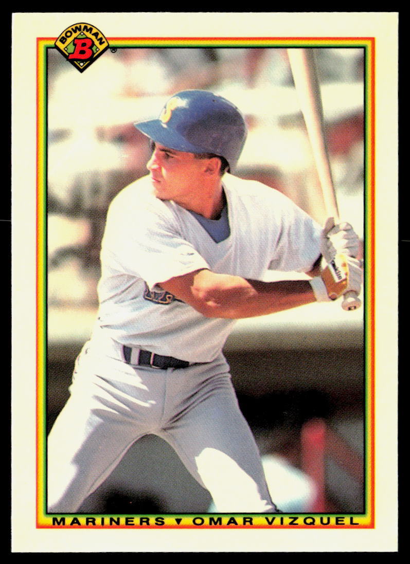 Omar Vizquel 1990 Bowman #474 Tiffany