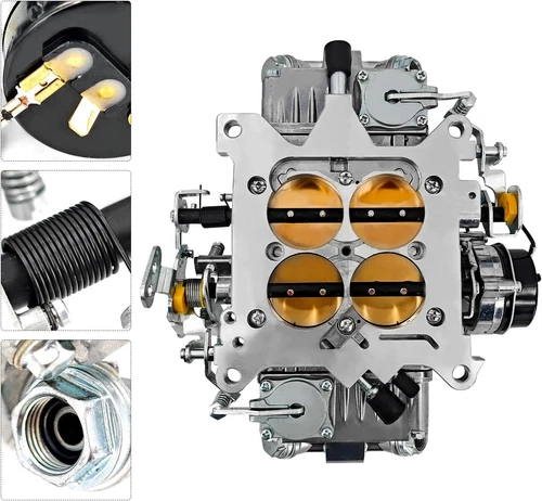 BR-67214 Quick Fuel 850 CFM Brawler Street Carburetor Mechanical Secondary - Bild 4 von 8