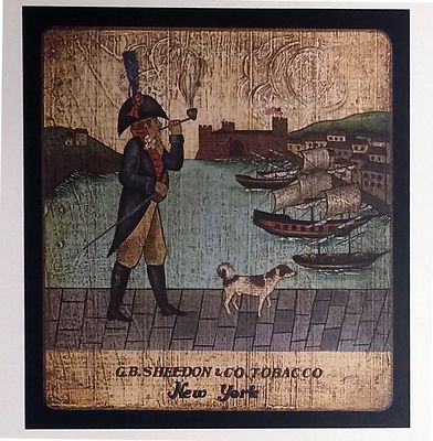 Reproduction Print Antique Tobacco Advertisement Poster Tobacciana  Collectible
