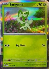 Sprigatito Holo - 013/193 - Paldea Evolved Pokemon 2023
