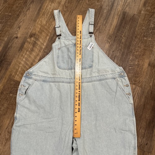 Old Navy Overalls Women’s XXXL Blue Bib Carpenter Painter Work Light Wash Denim - Picture 10 of 13