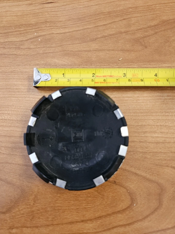 Tapa central cromada 2-1/2 N94 N77 P31 Buick Lacrosse Regal Lucerna 9595157 9594955 Foto 3 de 3