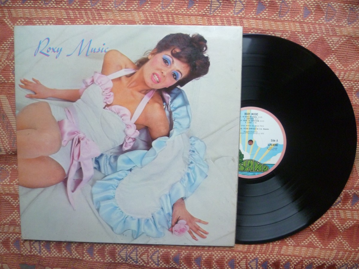 ROXY MUSIC - SELF TITLED ( LP UK Island Pink Rim Original Matrix