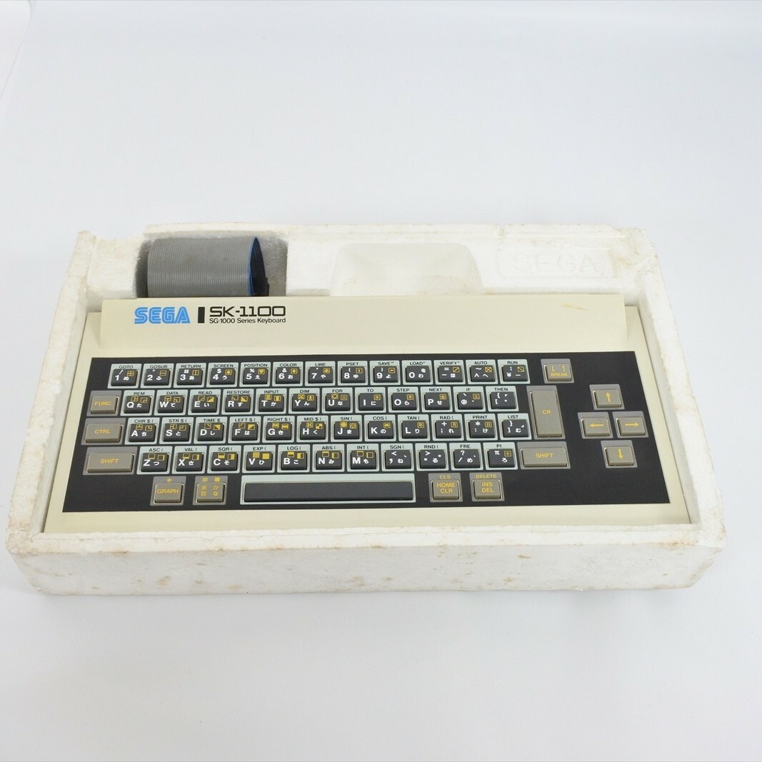 ジャンク品 sega sk-1100　セガ　キーボード SG-1000 SK-1100 キーボード markⅢ セガ SEGA 動作未確認 完全