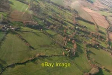 Photo 6x4 Earthworks and ridge and furrow in fields at Manor Farm, South  c2019