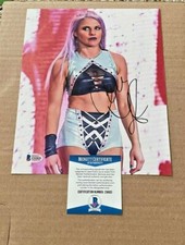 CANDICE LERAE SIGNED WWE WRESTLING 8X10 PHOTO BECKETT CERTIFIED #2