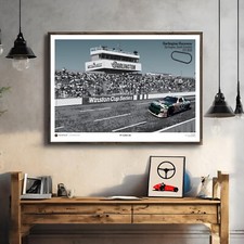 Harry Gant Racing Poster - Nascar Southern 500 Darlington Raceway Wall Art Print