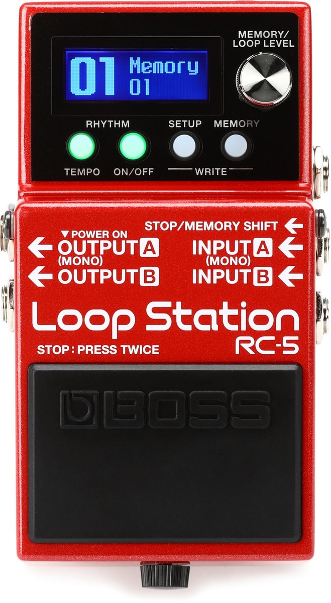 Boss RC-5 Loop Station - Red for sale online | eBay Boss RC-5 Loop Station - Red for sale online | eBay