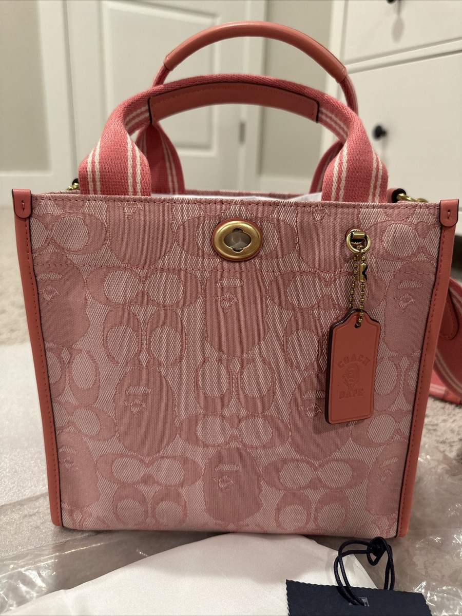 coach bape tote bag