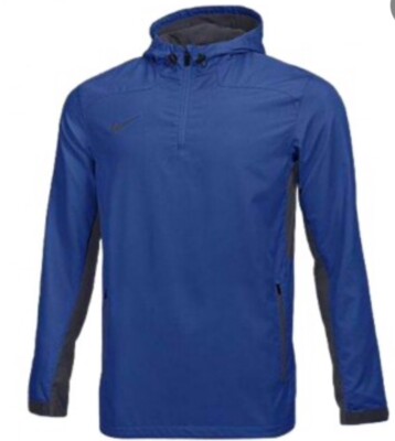 Nike Mens Pull Over Windbreaker 1/4 Zip Training Jacket Hoodie